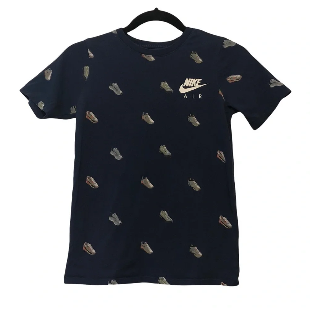 Nike Air Blue Shoe Graphic T-Shirt